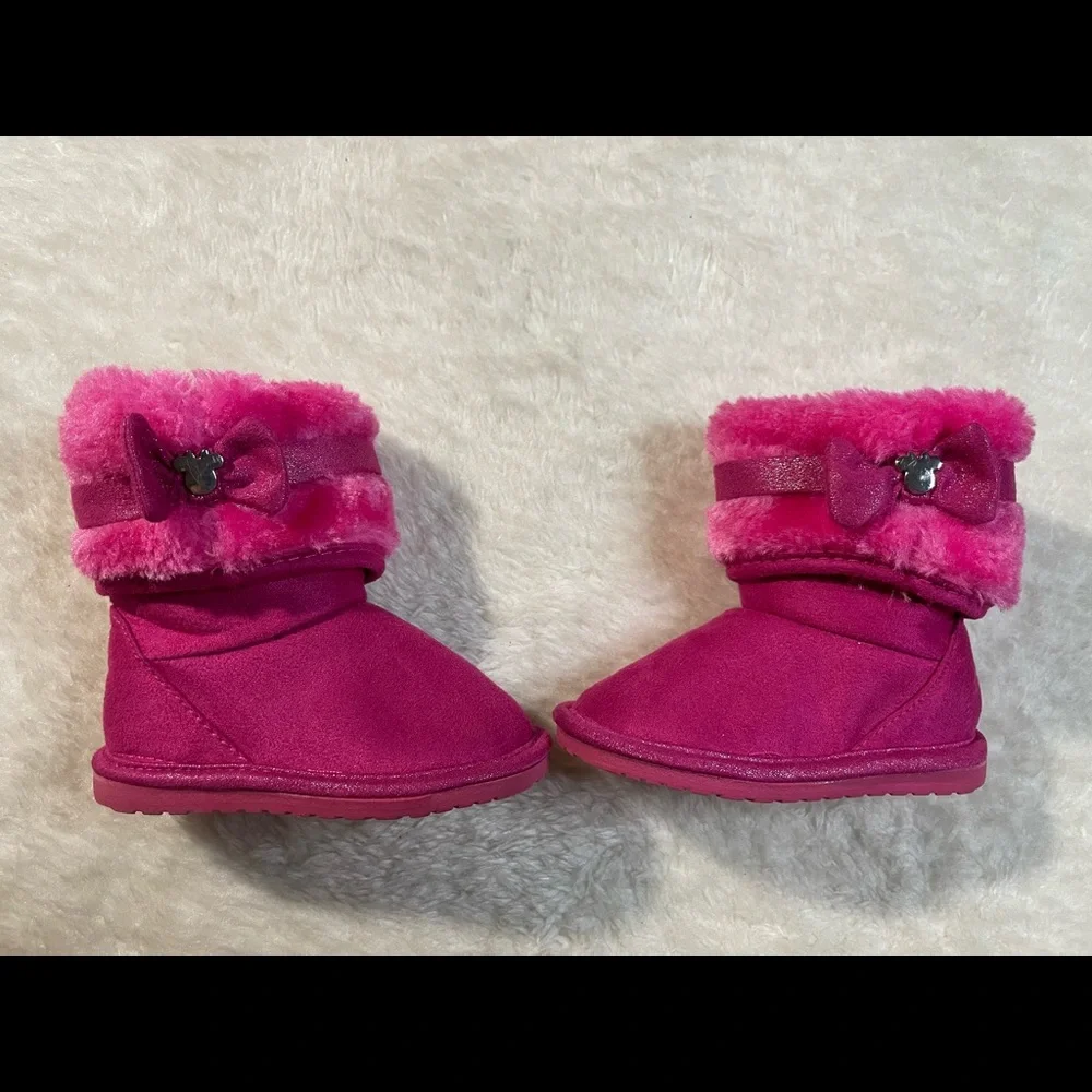 Minnie Mouse Infant Pink Size 3 Boots